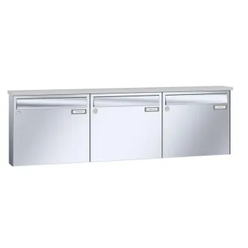 Leabox stainless steel surface mounted letterbox - LEA3