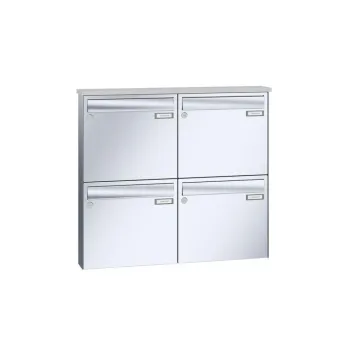 Leabox stainless steel surface mounted letterbox - LEA3