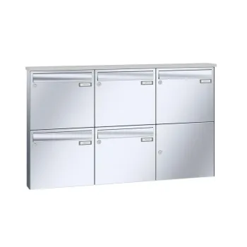 Leabox stainless steel surface mounted letterbox - LEA3