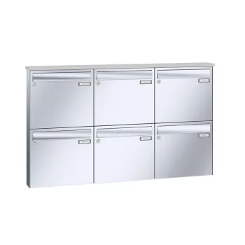 Leabox stainless steel surface mounted letterbox - LEA3