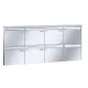 Leabox stainless steel surface mounted letterbox - LEA3