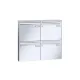 Leabox stainless steel surface mounted letterbox - LEA3