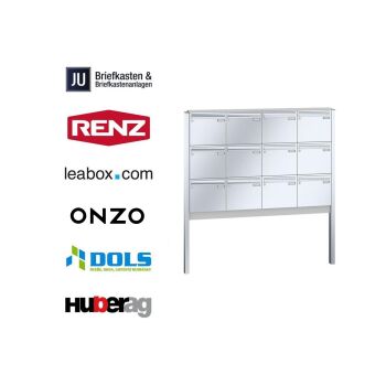 Leabox stainless steel surface mounted letterbox - LEA3
