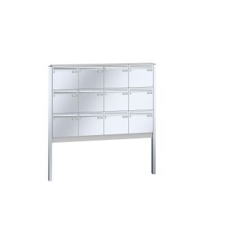 Leabox stainless steel surface mounted letterbox - LEA3