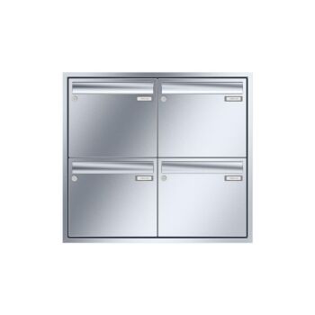 Leabox stainless steel surface mounted letterbox - LEA3