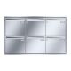 Leabox stainless steel surface mounted letterbox - LEA3