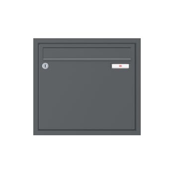 RENZ Eckrahmen Unterputz Briefkastenanlage 17L in RAL 7016