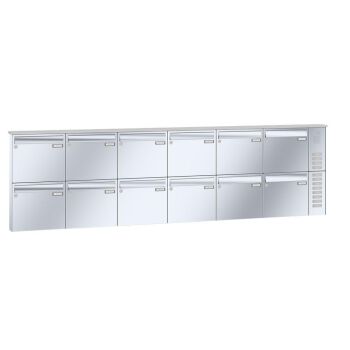 Leabox stainless steel surface mounted letterbox - LEA3