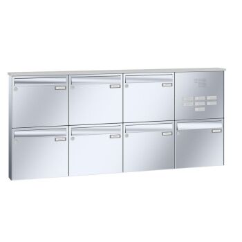 Leabox stainless steel surface mounted letterbox - LEA3