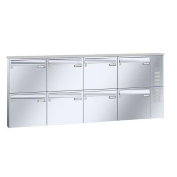 Leabox stainless steel surface mounted letterbox - LEA3
