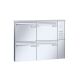 Leabox stainless steel surface mounted letterbox - LEA3