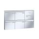 Leabox stainless steel surface mounted letterbox - LEA3