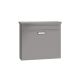 LEABOX Zaun Durchwurf Briefkasten in  RAL Tiger 29/90147 RAL9007 Matt FS