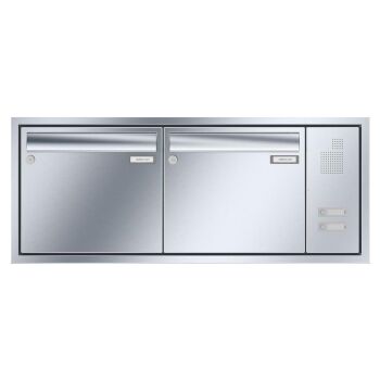 Leabox Cassetta postale a muro in acciaio inox - LEA3