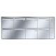 Leabox Cassetta postale a muro in acciaio inox - LEA3