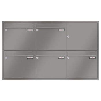 Leabox stainless steel surface mounted letterbox - LEA3
