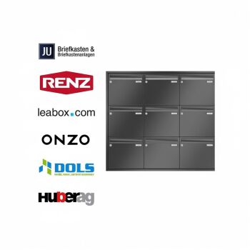 Leabox stainless steel surface mounted letterbox - LEA3