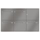 Leabox stainless steel surface mounted letterbox - LEA3