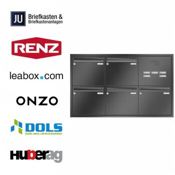 Leabox stainless steel surface mounted letterbox - LEA3