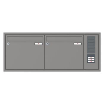 Leabox stainless steel surface mounted letterbox - LEA3