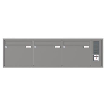 Leabox stainless steel surface mounted letterbox - LEA3