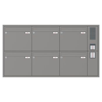 Leabox stainless steel surface mounted letterbox - LEA3