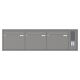 Leabox stainless steel surface mounted letterbox - LEA3
