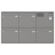 Leabox stainless steel surface mounted letterbox - LEA3