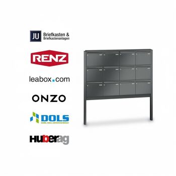 Leabox Cassetta postale a muro in acciaio inox - LEA3
