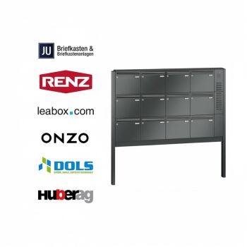 Leabox Cassetta postale a muro in acciaio inox - LEA3