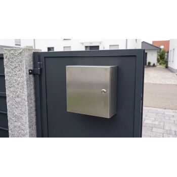A-050 Zaun Durchwurf Serie in Edelstahl