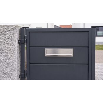 A-050 Zaun Durchwurf Serie in Edelstahl