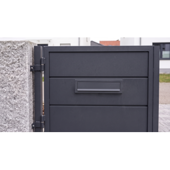 A-050 Durchwurfbriefkasten in RAL Farben für Zaun&Tor