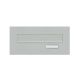 CD-1 front panel with name plate in RAL 7035 light grey