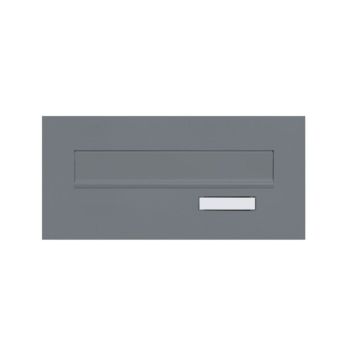 CD-1 front panel with name plate in RAL 7040 window grey
