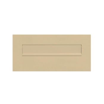 CD-4 front panel without name plate in RAL 1014 ivory