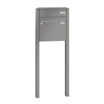 Leabox free-standing letterbox system with intercom panel...