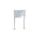 Leabox cassetta autoportante con citofono in acciaio inox - LEA20