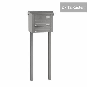 LEABOX freistehende waagerechte Briefkastenanlage mit...