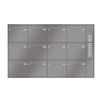 LEABOX Unterputzbriefkasten mit Sprechfeld (1-12-fach)