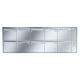 Leabox stainless steel Flush-mounted-letterbox with intercom prep.