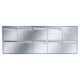 Leabox stainless steel Flush-mounted-letterbox with intercom prep.