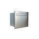 A-042 stainless steel wall throughput Mailbox (variable depth) w/o name plate