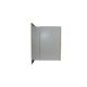 A-042 stainless steel wall throughput Mailbox (variable depth) w/o name plate