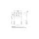 Leabox free-standing mailbox system in RAL DB 703 iron mica 5 concrete