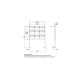 Leabox free-standing mailbox system in RAL DB 703 iron mica 9 base plates
