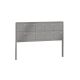 Leabox free-standing mailbox system in RAL DB 703 iron mica 10 embedding in concrete