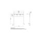 Leabox freestanding mailbox system in RAL 7016 anthracite grey 3 base plates