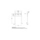 Leabox free-standing mailbox system in RAL 9007 grey aluminium 2 base plates