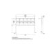 Leabox freestanding letterbox system in RAL 9010 pure white 10 base plates
